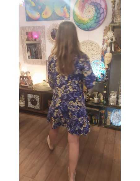 Vestido Desigual Azul