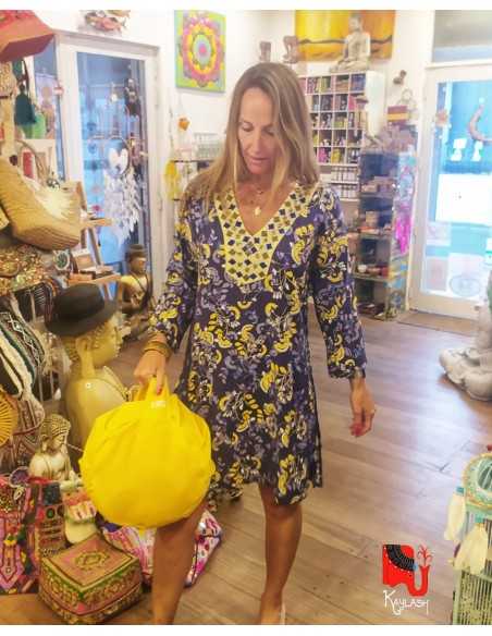 Vestido Desigual Azul