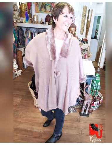ruana-con-piel-sintetica-abrigo-mujer-estilo-boho-chic-elegante-invierno-kaylash