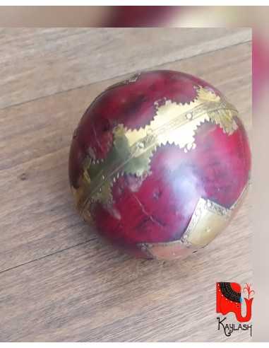 Esfera madera y acero