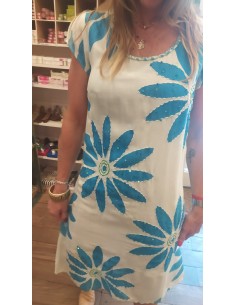 Vestido Desigual Flor 2