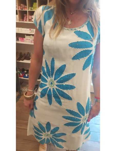 Vestido Desigual Flor