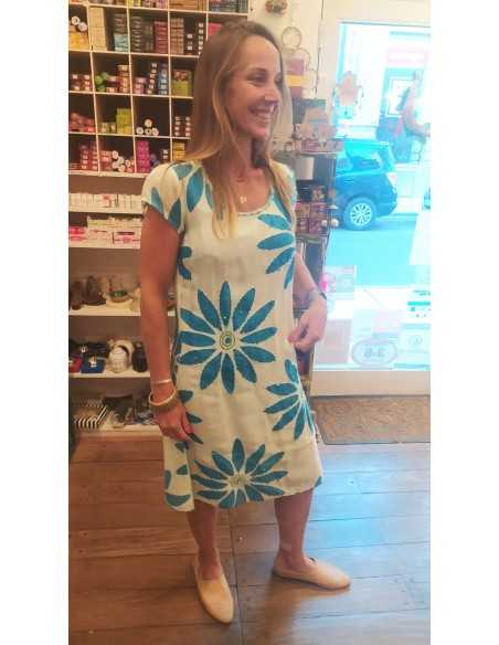 Vestido Desigual Flor