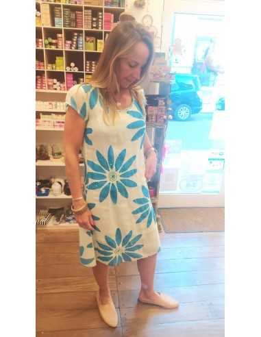 Vestido Desigual Flor