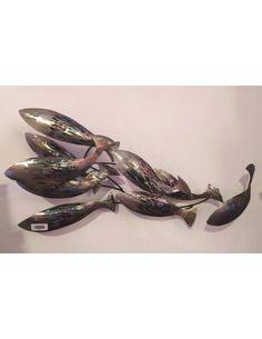 Cardumen de peces, en chapa Origen: Indonesia
