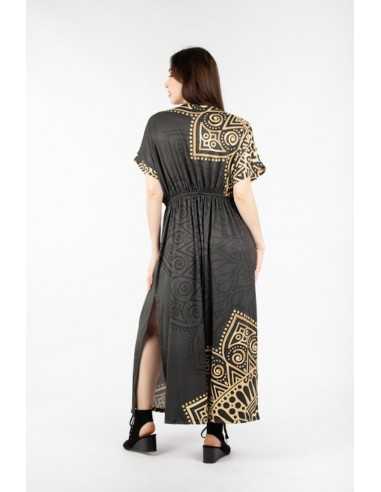 Vestido mandala largo