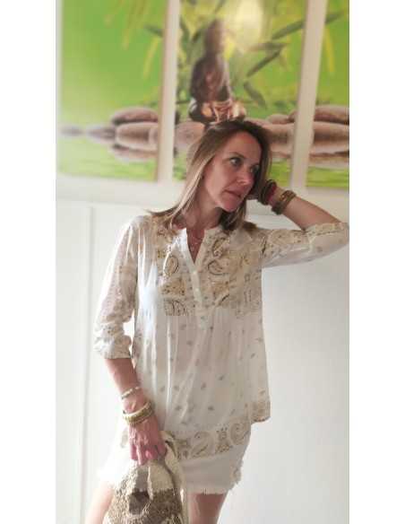 Camisola arabezcos