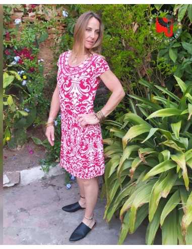 Vestido Desigual rojo