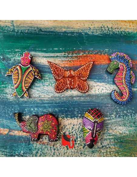 Set imanes de colores