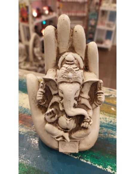 Figura de Buda o Ganesh en mano