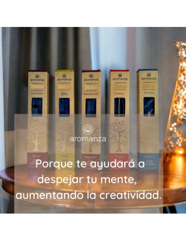 Sahumerio en Rama Aromanza