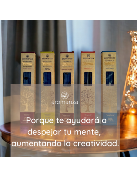 Sahumerio en Rama Aromanza