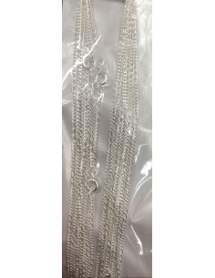 Cadena acero blanco