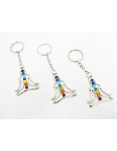 Llavero Om y Yoguini