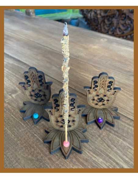Porta sahumerio hamsa-loto Porta sahumerio hamsa-loto