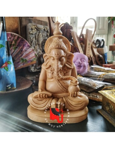 Figura de Ganesha sentado 