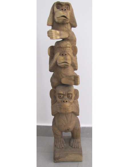 totem-monos-sabios-decoracion-mistica-zen-sabiduria-japonesa-kaylash