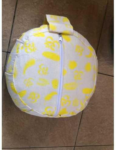 Zafu estampado para yoga