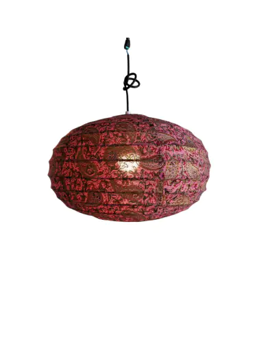 Lámpara de Tela Batik 40cm