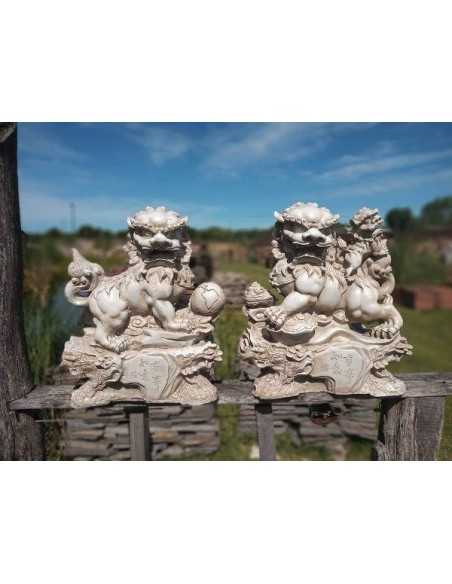 perros-fu-resina-leones-guardianes-proteccion-feng-shui-pareja-macho-hembra-mística-kaylash