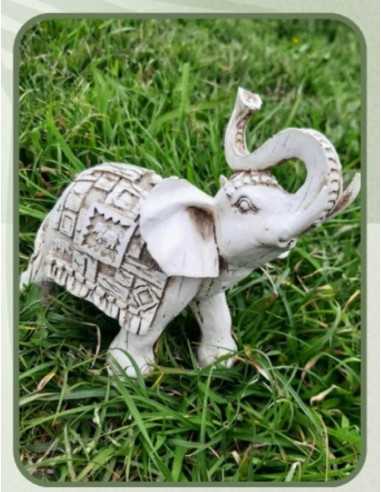 Elefante blanco resina