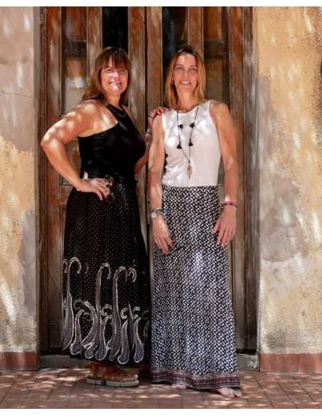 Pollera hindú larga