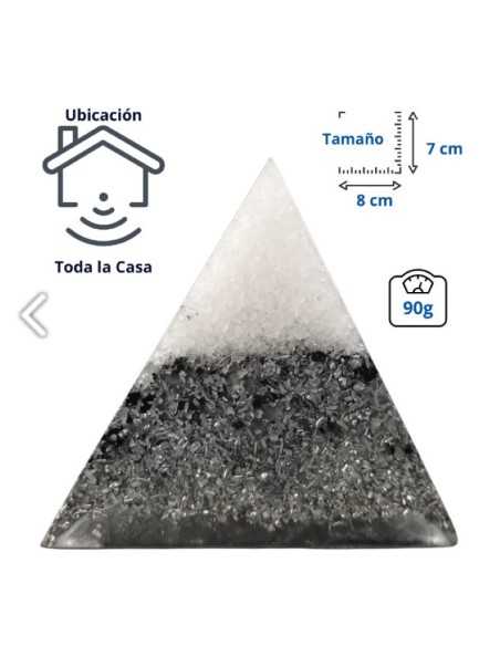 Pirámide egipcia mediana orgon