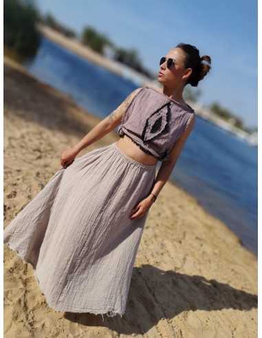 detalle-textura-tejido-gasa-hindu-pollera-larga-artesanal