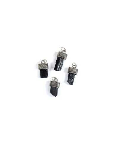 Dijes de cristales engarzados