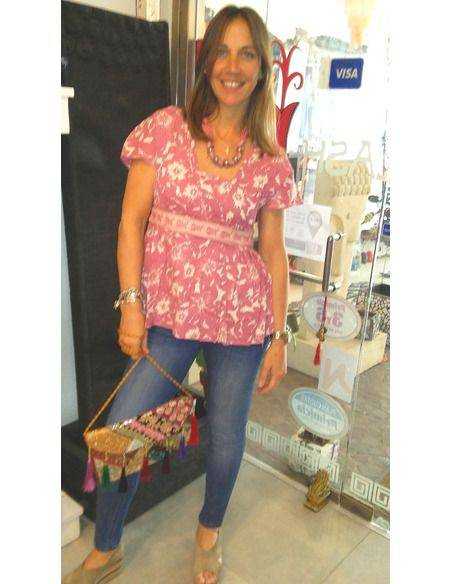 Camisola hindú rosa Origen: India  Camisola hindú rosa Origen: India