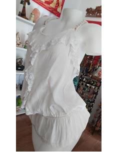 musculosa con encaje Origen: India
