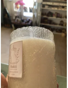 Vela de soja en recipiente de vidrio 2