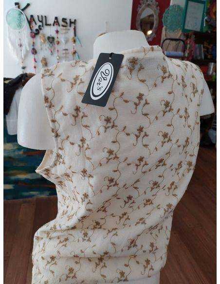 Musculosa bordada Origen: India Musculosa bordada Origen: India