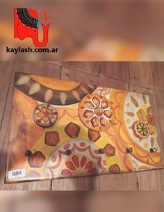 Perchero madera tallada 2