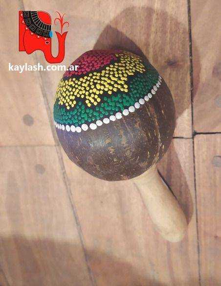 Maraca coco pintado  Maraca coco pintado